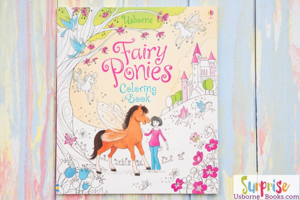Fairy Ponies Coloring Book - Fairy Ponies Coloring Book - Surprise Us Books