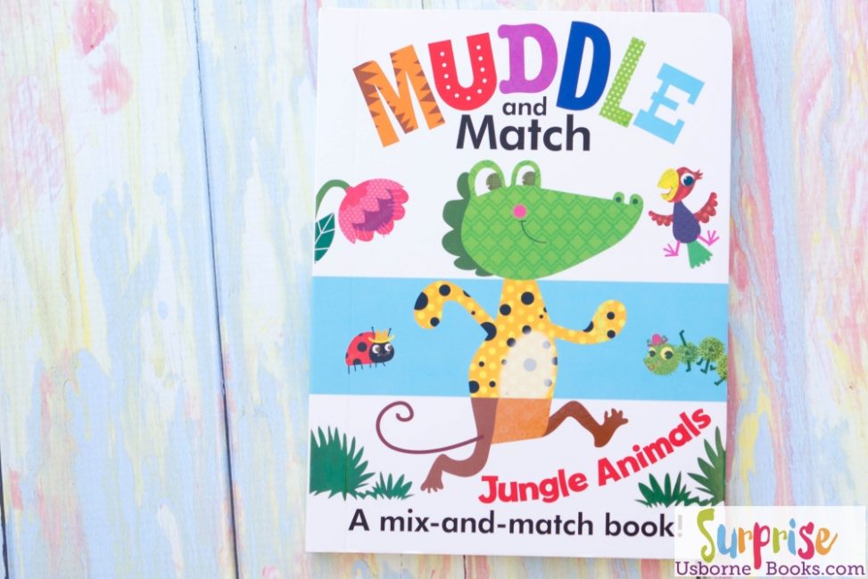 Muddle and Match Jungle Animals - Muddle and Match Jungle Animals - Surprise Usborne Books & More