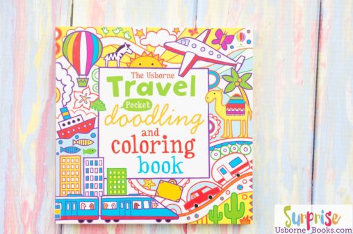 Travel Pocket Doodling and Coloring Book - Travel Pocket Doodling and Colloring Book - Surprise Us Books