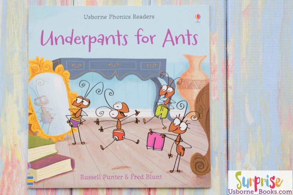 Underpants for Ants Phonics Reader - Underpants for Ants - Surprise Usborne Books & More