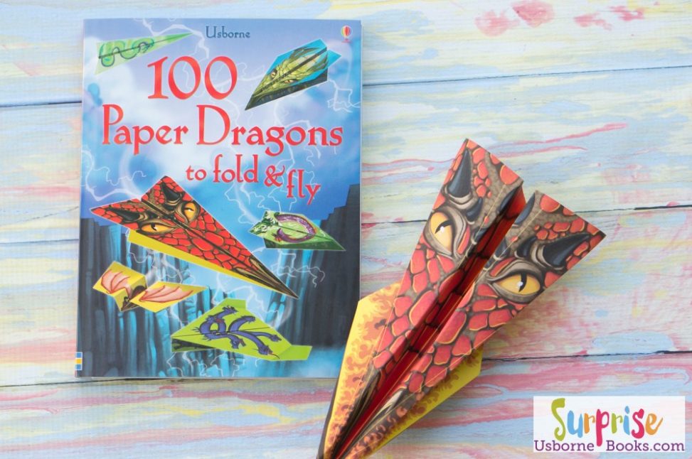 Usborne 100 Paper Dragons Fold and Fly