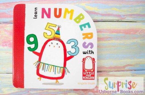 Little Red Penguin Numbers - Little Red Penguin Learn Numbers Surprise Usborne Books a - Surprise Us Books