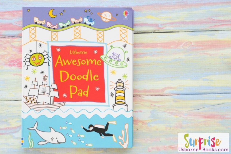 Awesome Doodle Pad - Usborne Awesome Doodle Pad - Surprise Us Books
