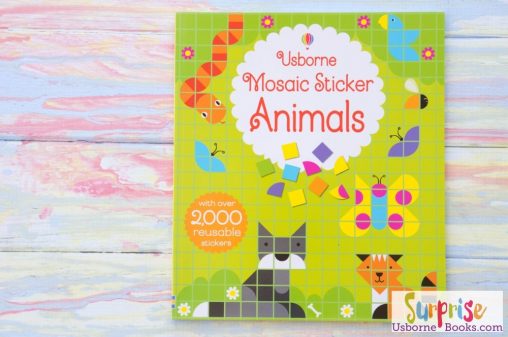 Usborne Mosaic Sticker Animals