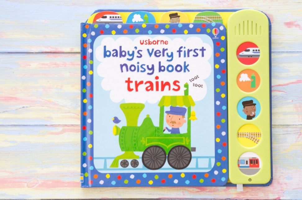Baby's Very First Noisy Book Trains